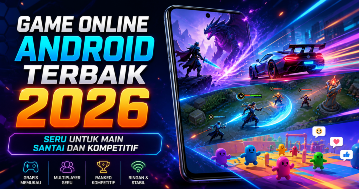 Temukan rekomendasi game online Android terbaik 2026 dengan gameplay seru, grafis menarik, dan cocok dimainkan santai maupun kompetitif.